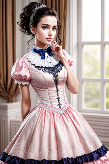 12987-1407736015-((Masterpiece, best quality)), _ballgown,edgPreppy,edgPreppy, a woman in a ([set of edgPreppy clothes,blazer_ballgown,ribbons,fr.png